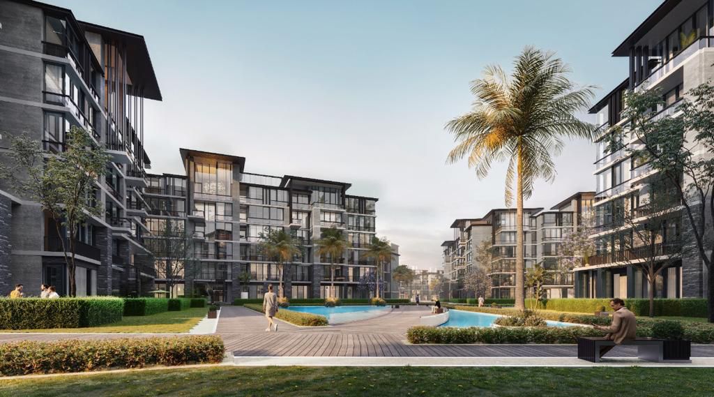 The View Waterway New Cairo Equity Elevation Realestate