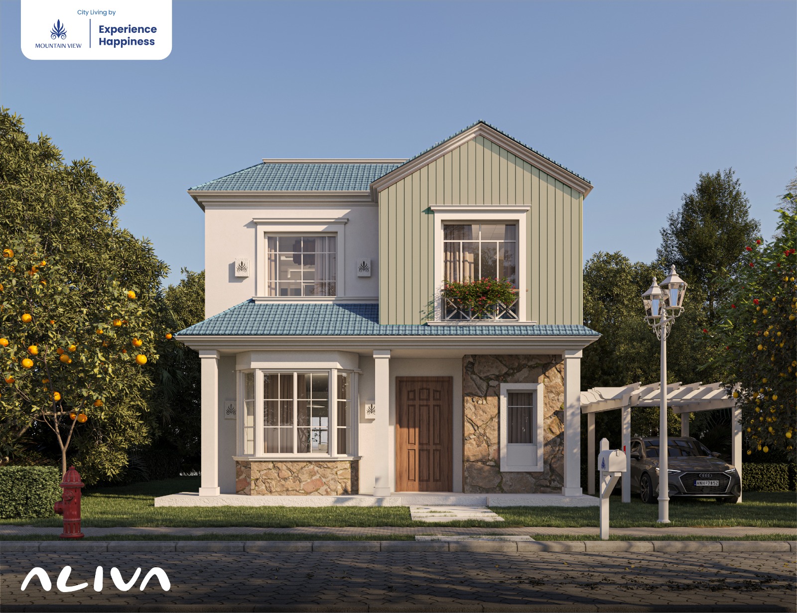 Aliva Mountain View Mostakbal City Elevation Realestate