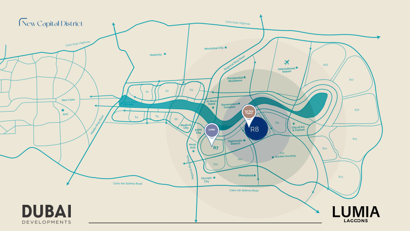 Lumia Lagoons New Capital