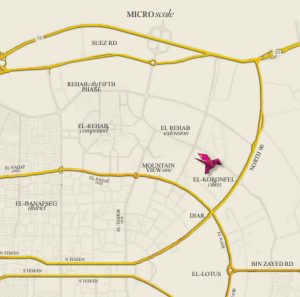 Kin New Cairo Location