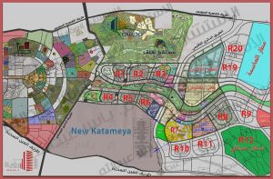 خريطة العاصمة الإدارية الجديدة