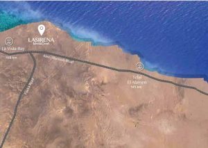 موقع قرية لاسيرينا الساحل الشمالي