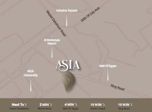 موقع كمبوند اسيا ويست